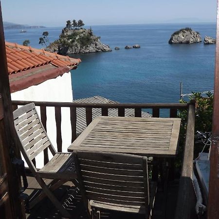 Blaue Welle Haus Apartment Parga Ngoại thất bức ảnh
