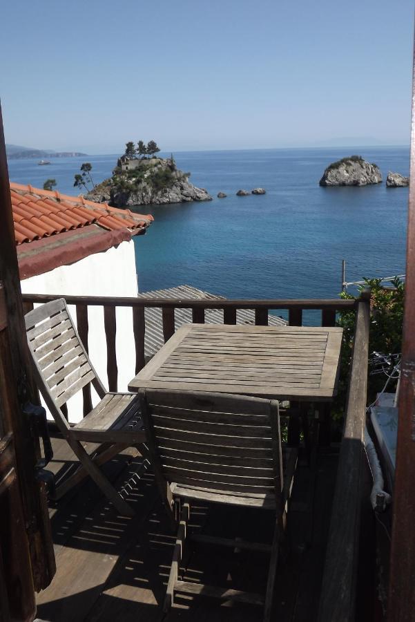 Blaue Welle Haus Apartment Parga Ngoại thất bức ảnh