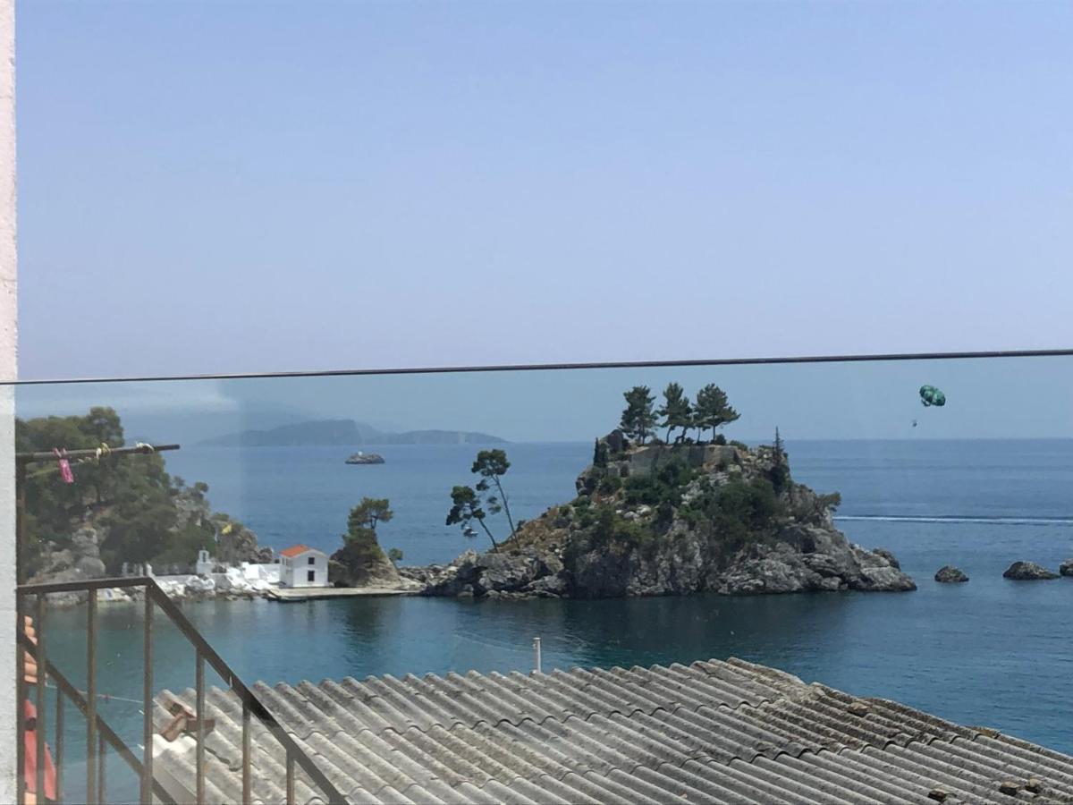 Blaue Welle Haus Apartment Parga Ngoại thất bức ảnh