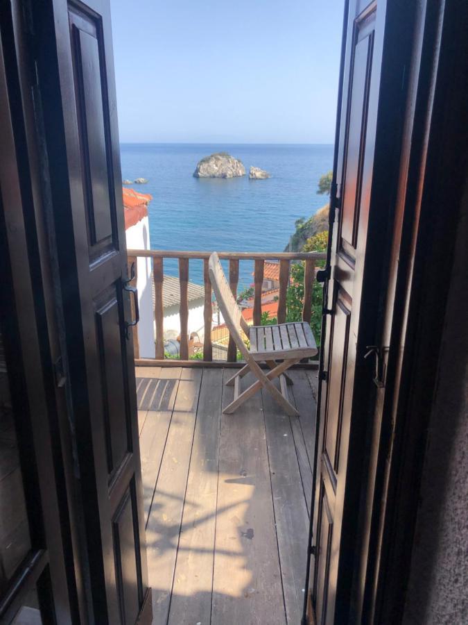 Blaue Welle Haus Apartment Parga Ngoại thất bức ảnh